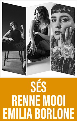 Sés, Renne Mooi y Emilia Borlone 